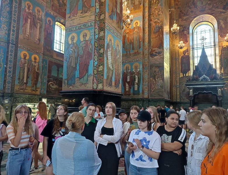 Экскурсия учащихся в город Санкт-Петербург